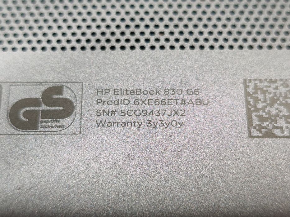 HP EliteBook 830 G6 Type-C зарядка