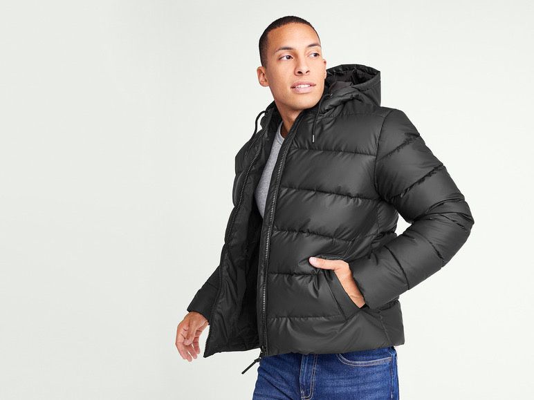 Куртка Puffer Livergy хакі XL   чорна L