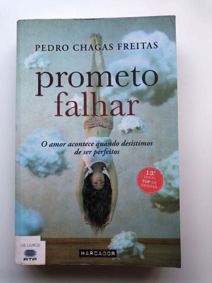 Livro "Prometo Falhar" de Pedro Chagas Freitas (Portes Gratuitos)