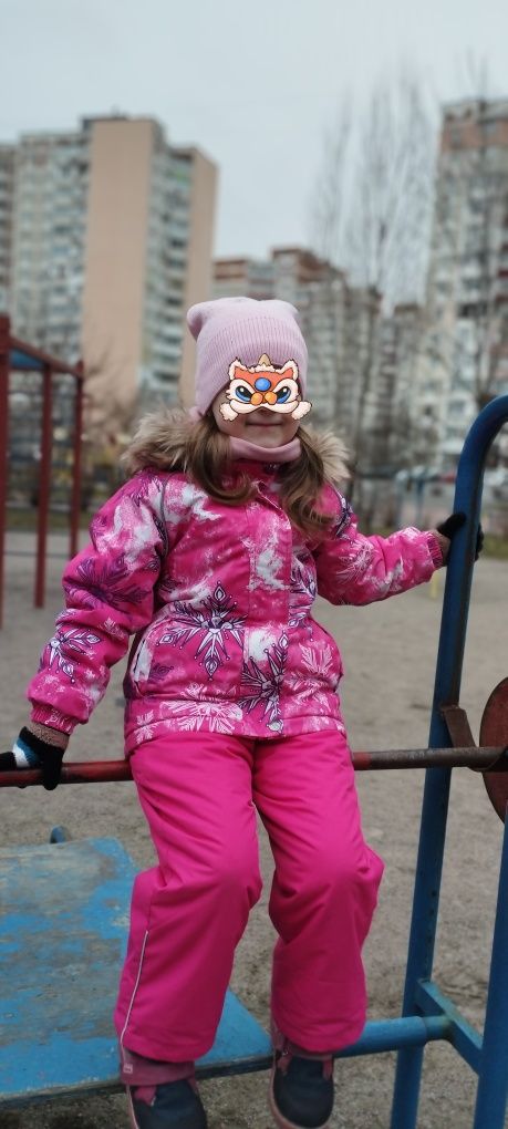 Комплект, костюм, комбинезон зимний термо HUPPA