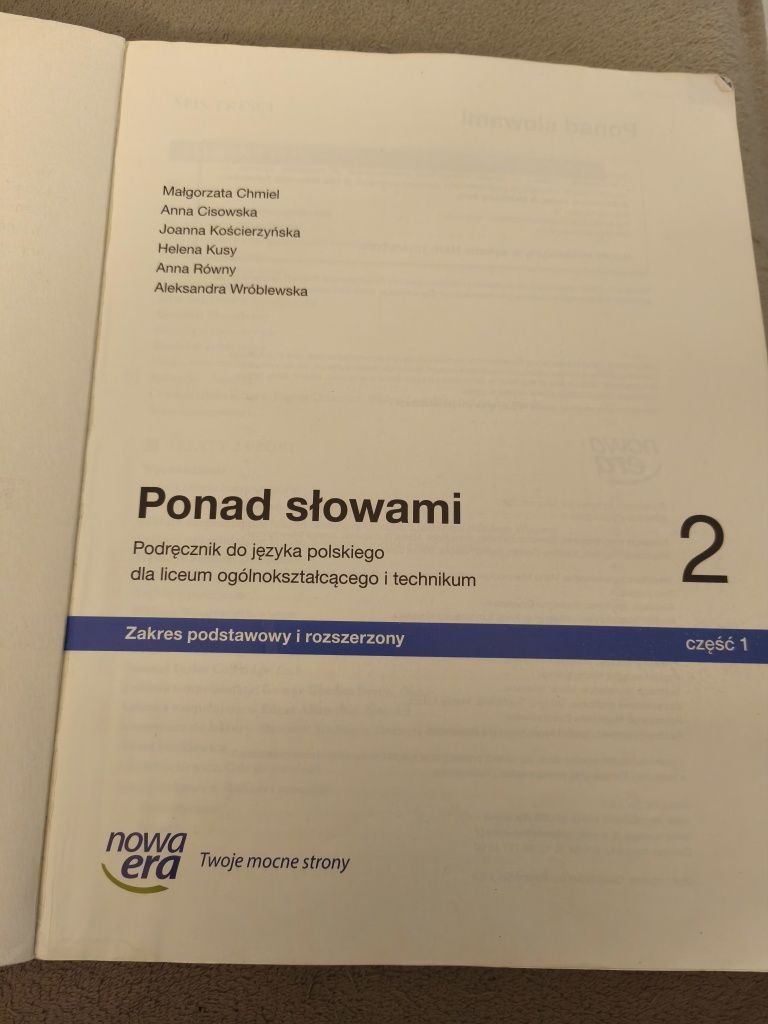 Podręcznik do języka polskiego klasa 2