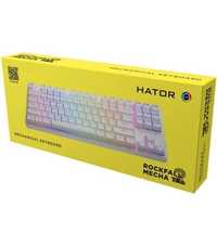 Клавіатура HATOR Rockfall 2 Mecha TKL Aurum Orange Switch White (HTK-5