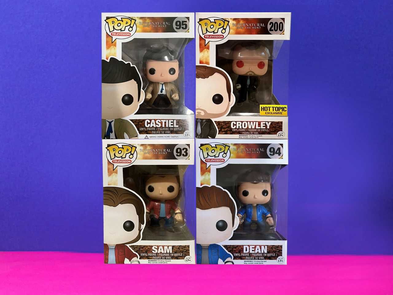 Фигурка Funko Pop Сверхъестественное Supernatural Сем и Дин Фанко Поп