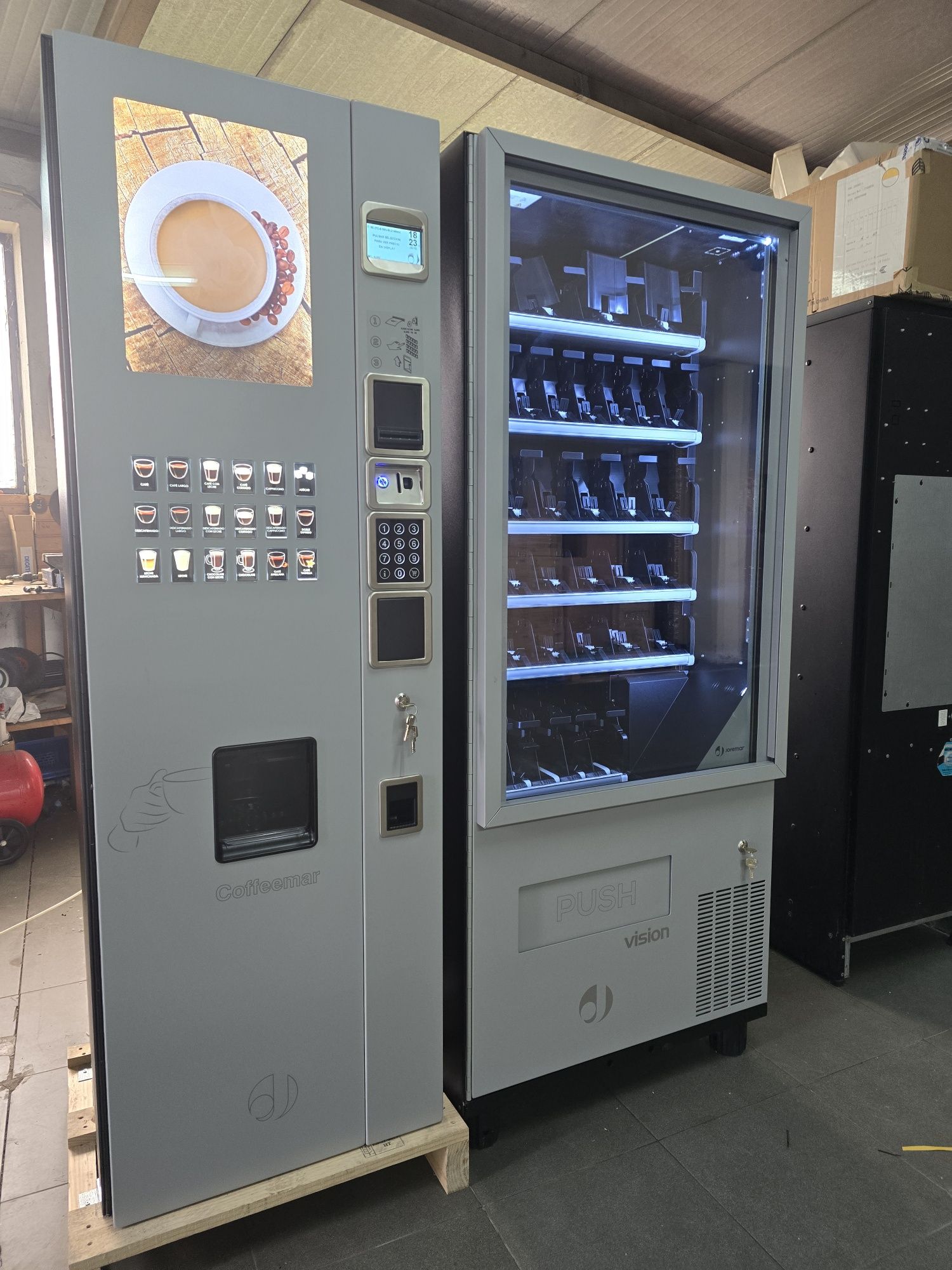 Maquinas vending Jofemar