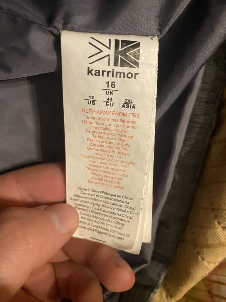 Зимова курточка karrimor карімор дитяча