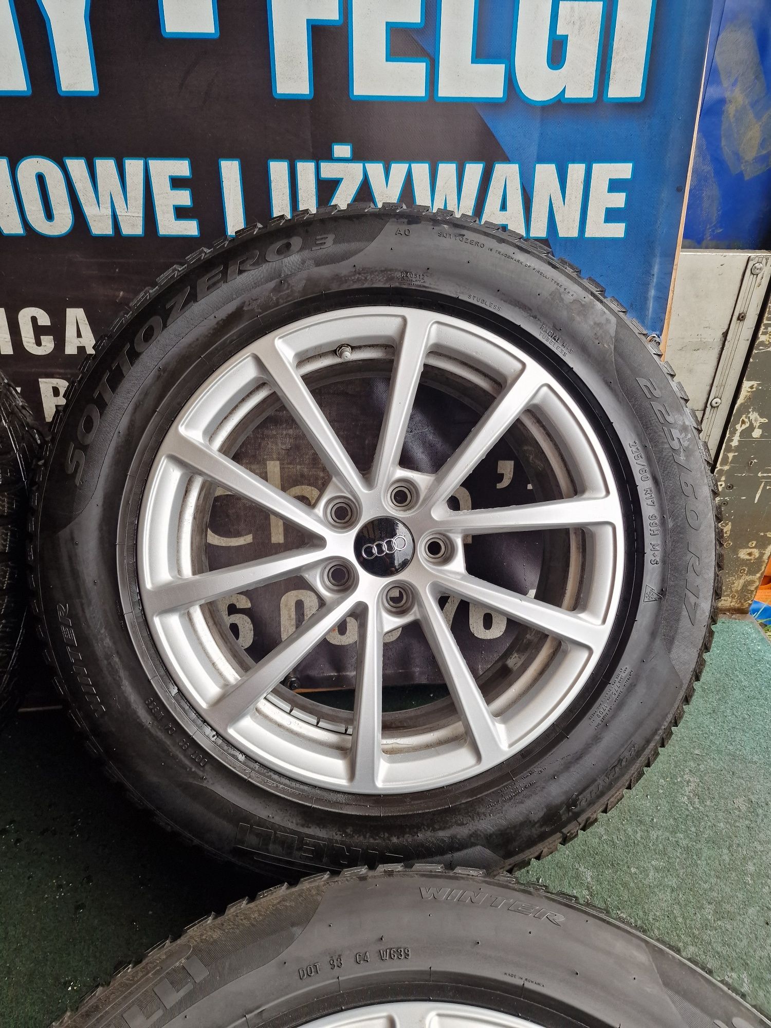Alufelgi 17 5×112 Audi A6 C7 C8 A4 B8 B9 A8 A5 Komplet Orginał