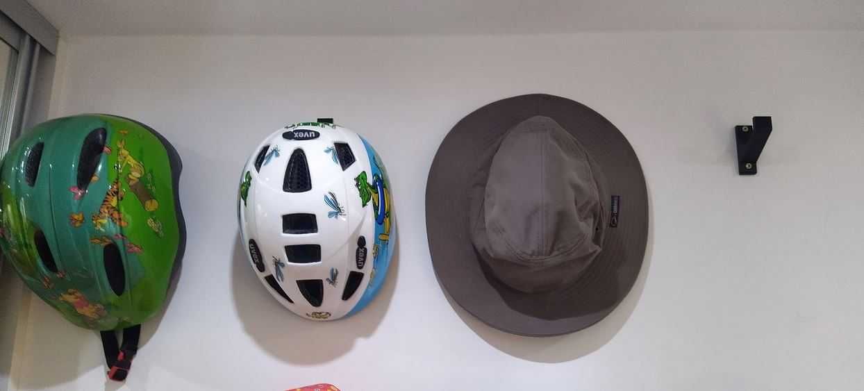 Uchwyt hak Wieszak na Kask rowerowy