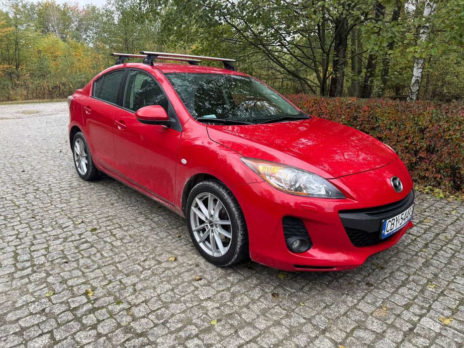 Mazda 3 150 KM bogata wersja I wlas salonPL serwisowany bezwypadko bez korozji