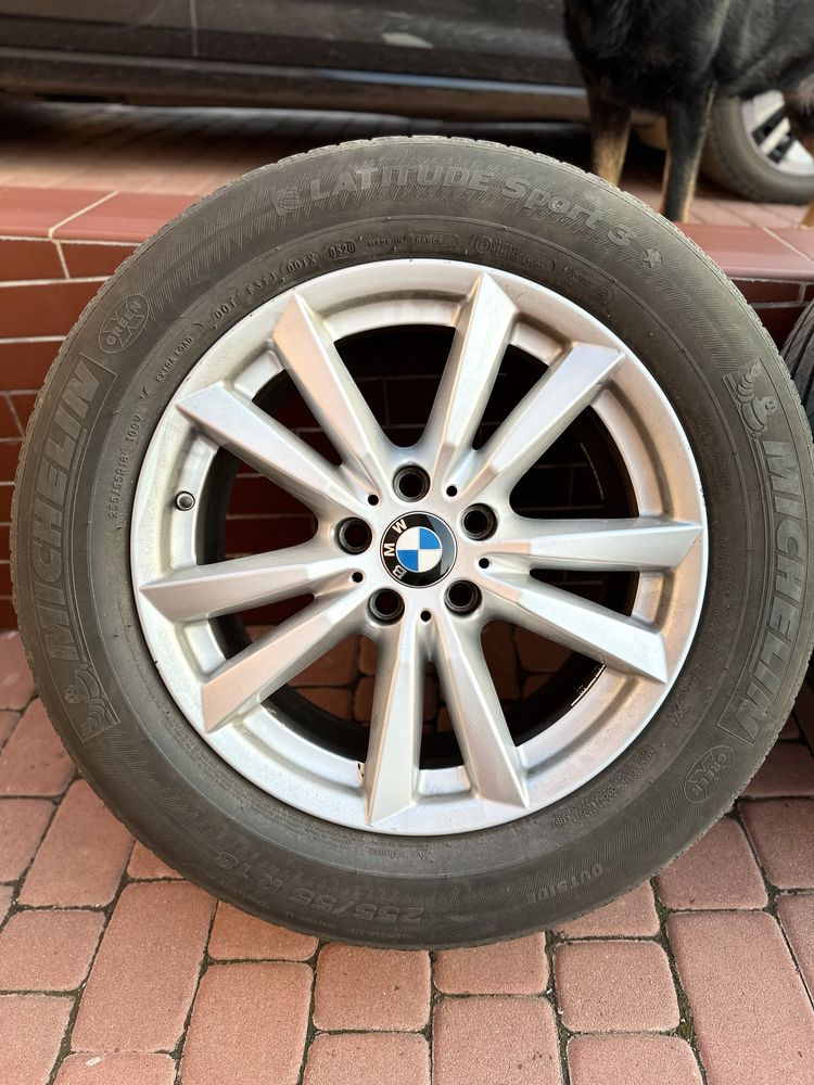 BMW X5 ( шины + диски ) Michelin latitude sport 3 255/55 R18