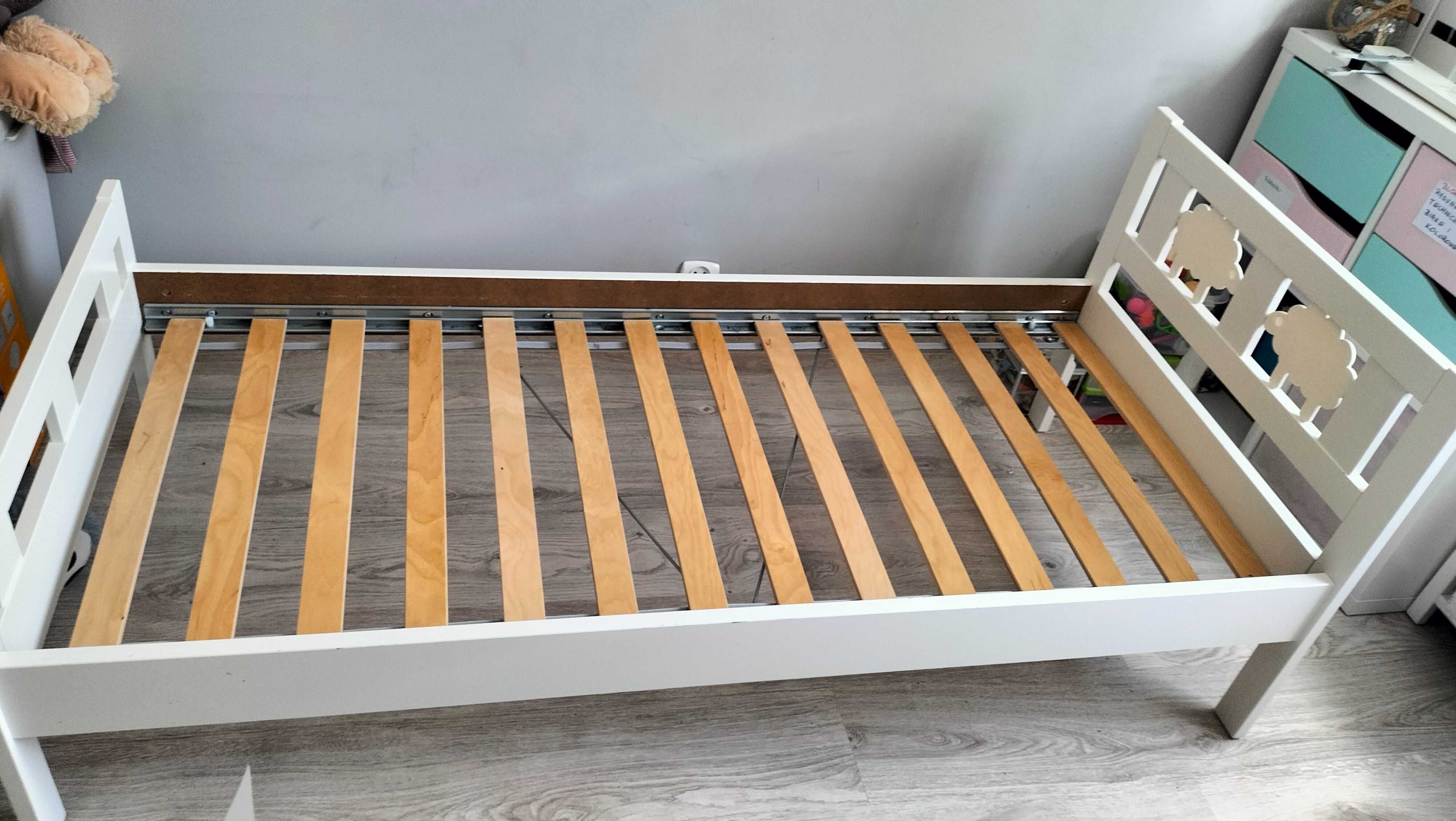 Łóżko IKEA z baldachimem