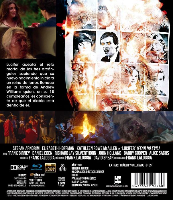 Lucifer (Sin Temor al Demonio)/Pacto Infernal (Blu-Ray)-Importado