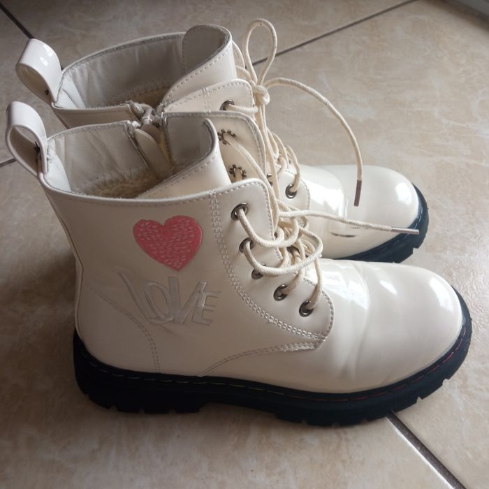 Buty zimowe dziewczęce r. 33