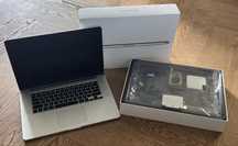 MacBook ProA1398/2015/i7/2.2GHz/16GB/512GB/15.4/nowa bateria/idealny