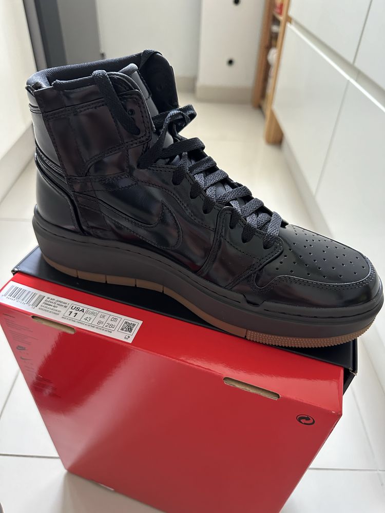 Buty NIKE AIR JORDAN Elevate rozmiar 43 czarne nowe z metką skóra