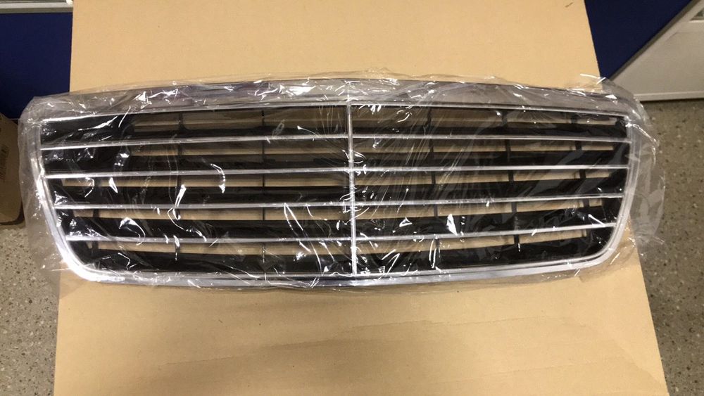 Новая решетка радиатора, Mercedes w210  E class Рестайл Avantgarde