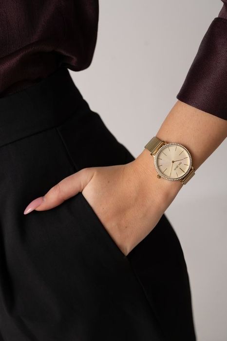 zegarek damski paul lorens pl12894b-4d1 + box