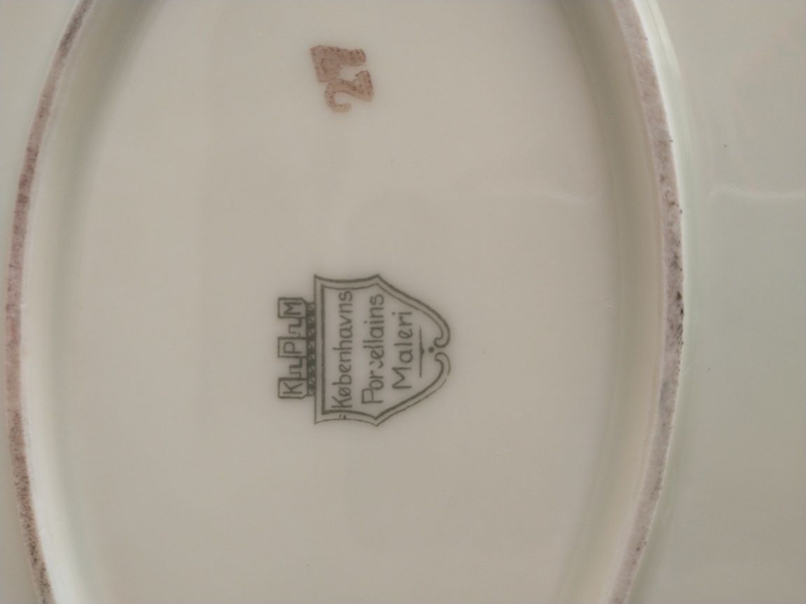 Duńska porcelana Kebenhauns Porcelanie Maleri .