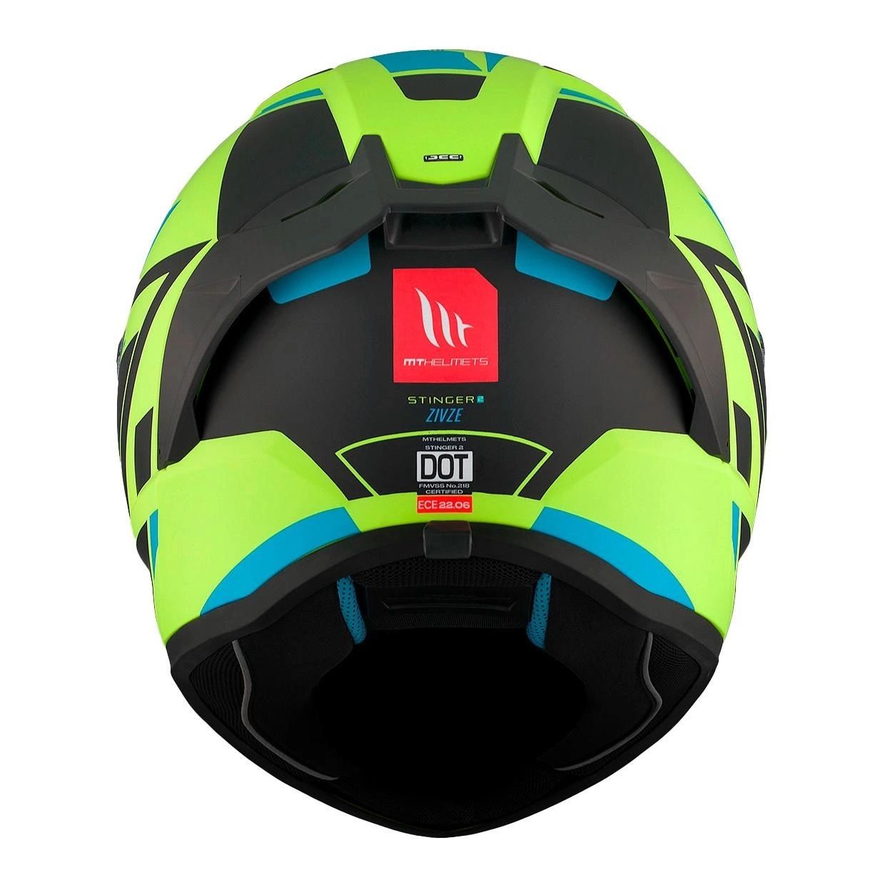 MT Stinger 2 Zivze C3 Matt Yellow/ МОТОШЛЕМ 2024/ МОТО ШЛЕМ MT HELMETS