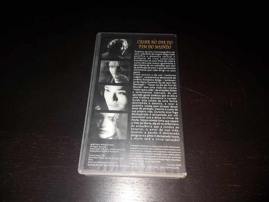Casar no dia do fim do mundo - vhs - fantasporto