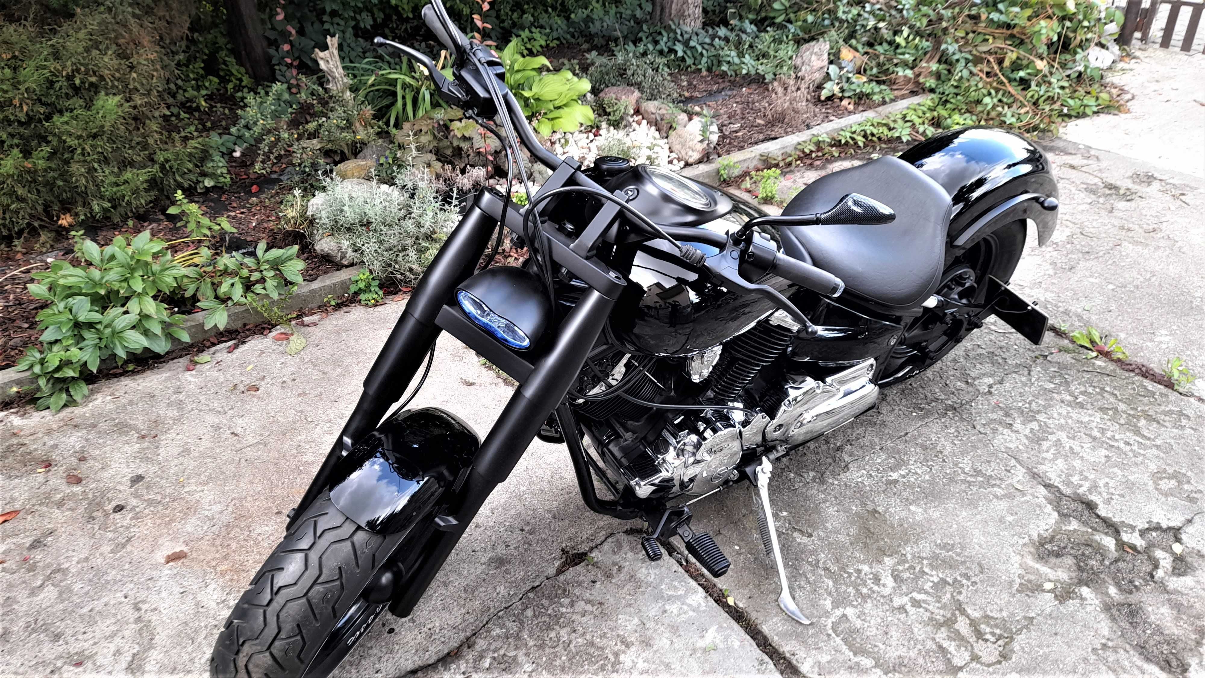 xvs  1100  drag  star  2007 rok zamiana