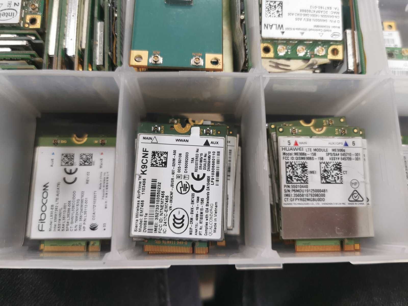 4G Module, LTE модуль для ноутбука Sierra, HUAWEI, Fibcom, Qualcomm 4Г