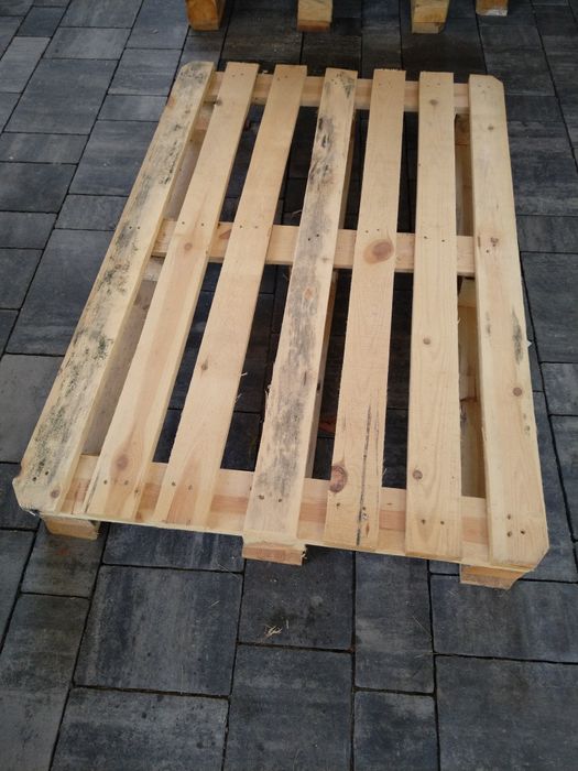 Palety stan idealny meble ogrodowe po jednym uzyciu