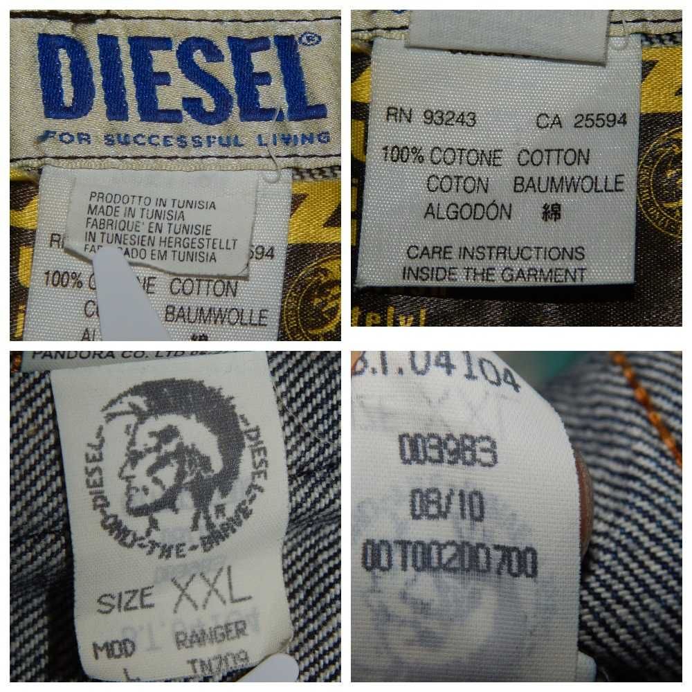 Винтажная джинсовая куртка DIESEL Mod. Ranger