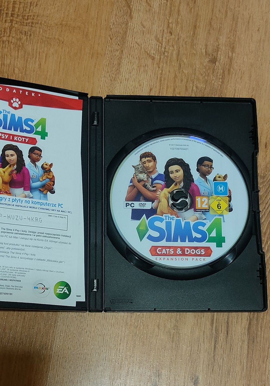 Kolekcjonerskie pudełko z płytą The Sims 4 - Psy i koty
