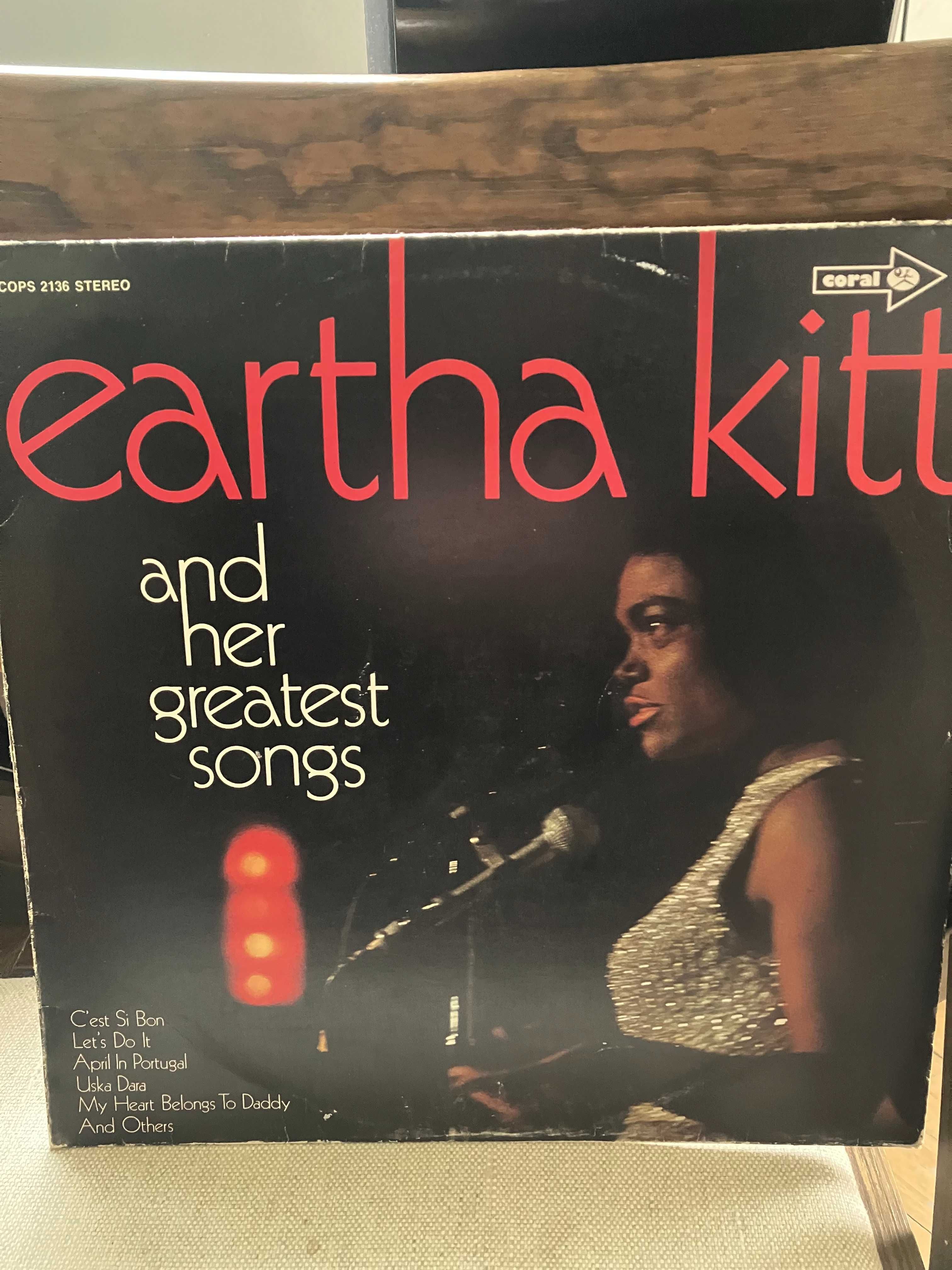 Winyl  Eartha Kitt  "  And her greatest songs " very good