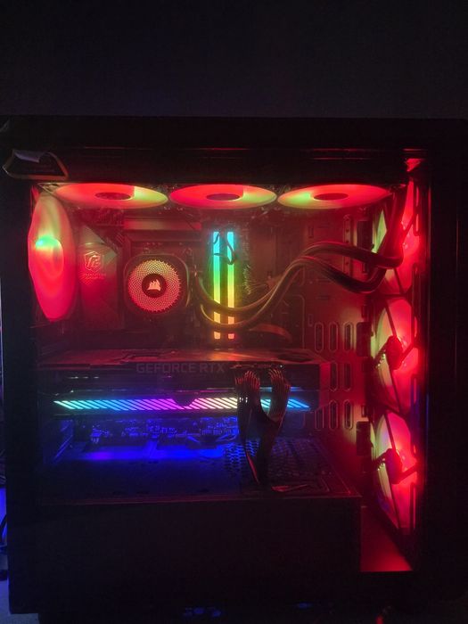 Komputer Gamingowy Ryzen 7 7800X3D, Rtx + monitor