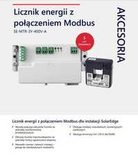 Przekładniki prądowe do licznika energii SolarEdge SE-MTR-3Y-400V-A