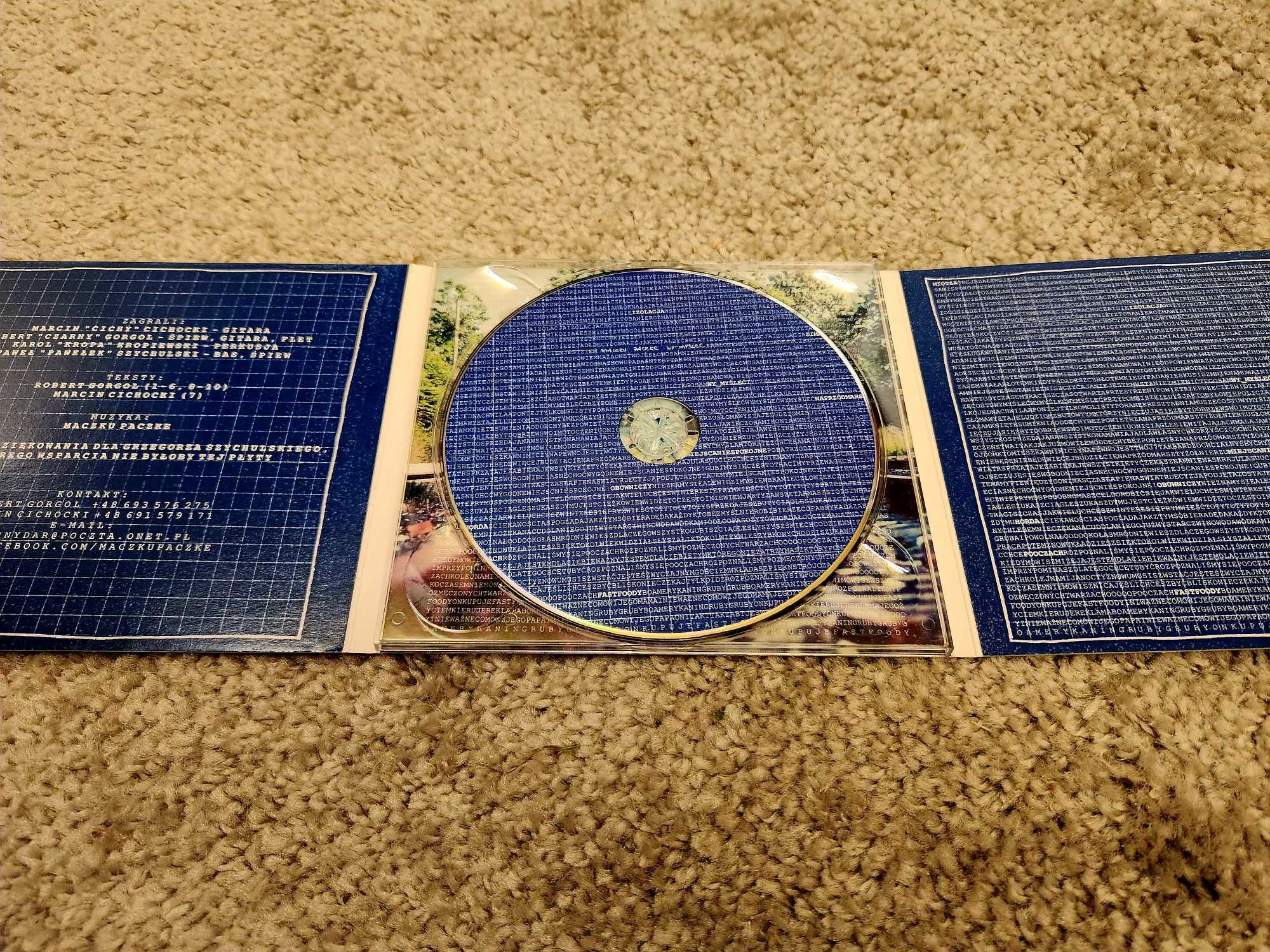 Maczku Paczke - Wy_myśleć Album CD Audio
