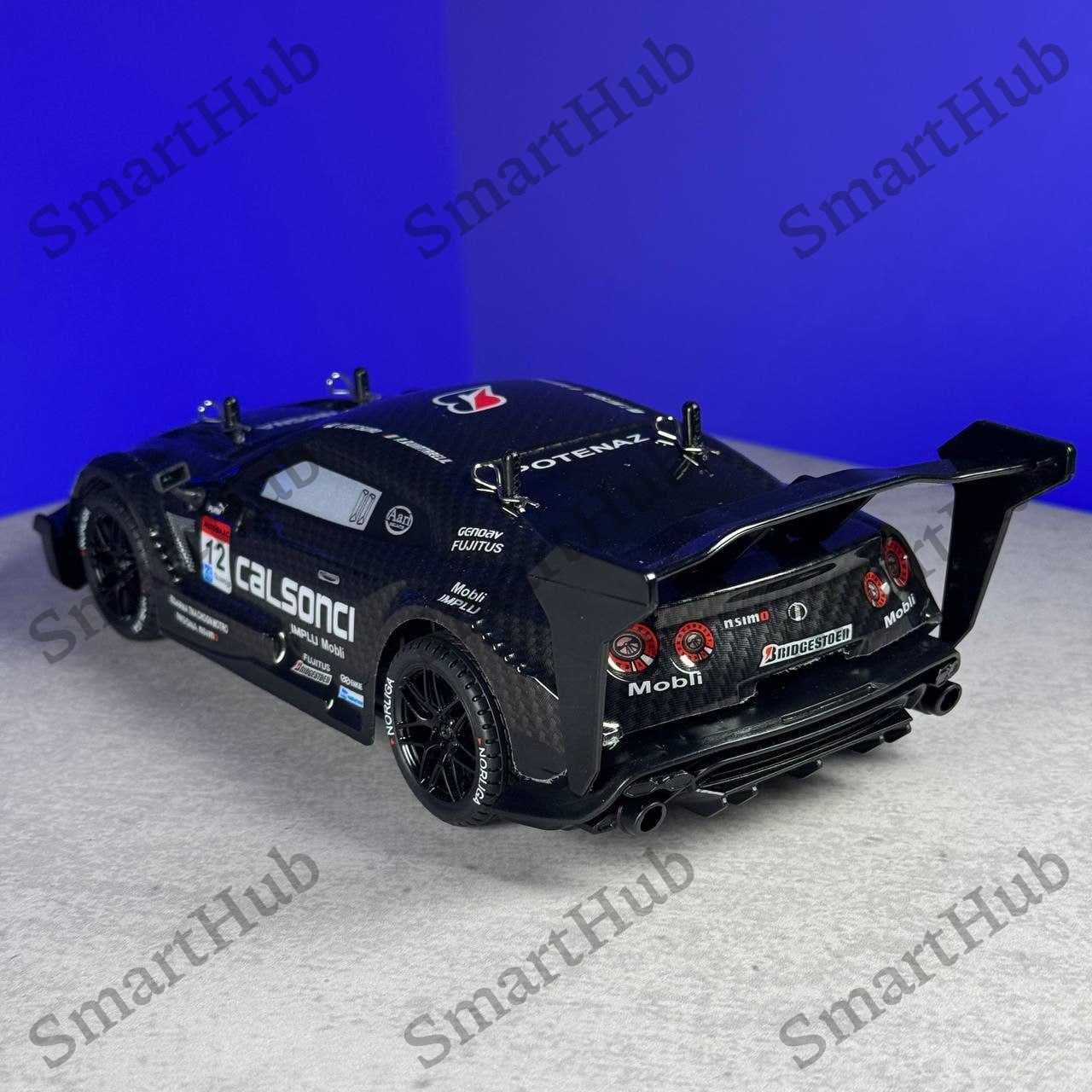 Дрифтовая машинка на радиоуправлении Nissan GT-R R-37 Черная.
