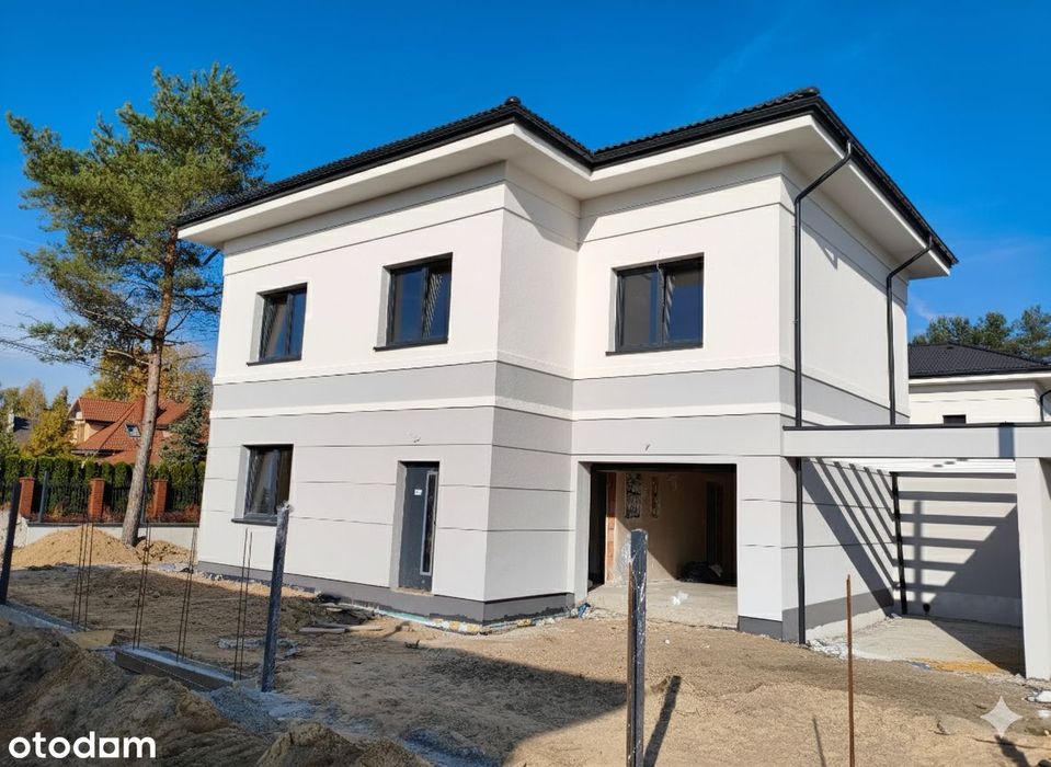 Ostatnie dwa domy na Nowym Osiedlu na Wesołej w Michałowicach