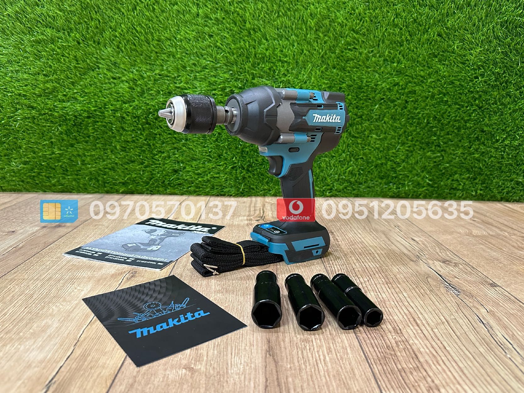 Акумуляторний Гайковерт Makita DTW800BL каркас крутний момент 800 Нм