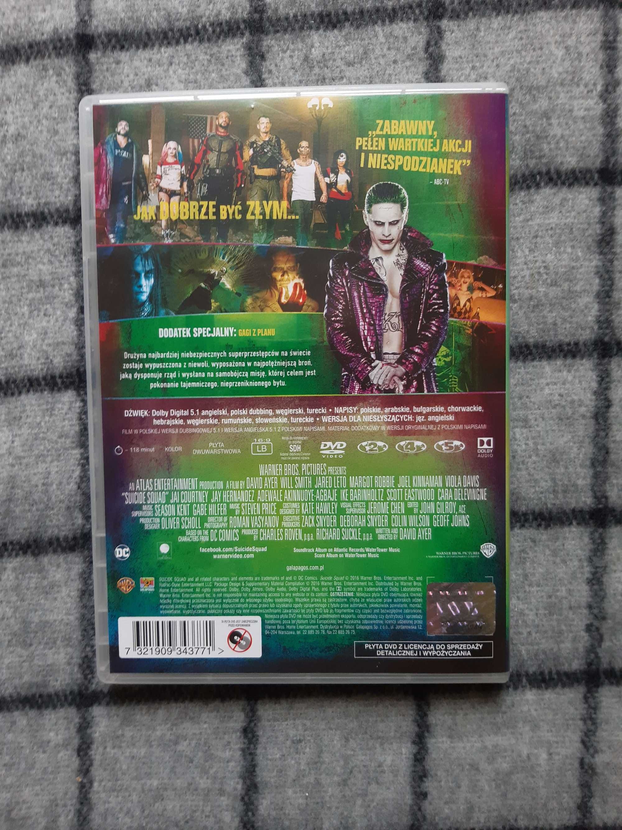 Legion samobójców płyta DVD