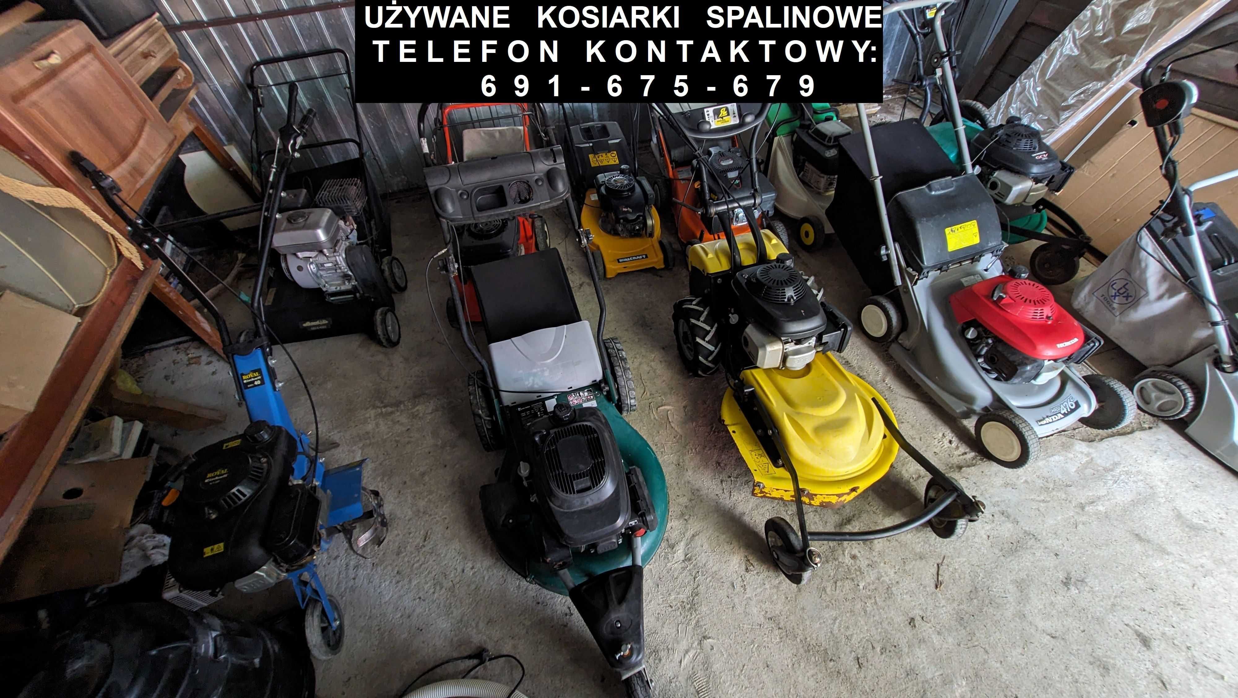 Kosiarka spalinowa - silniki B&S/Honda/wyrzut boczny/kosz/napęd