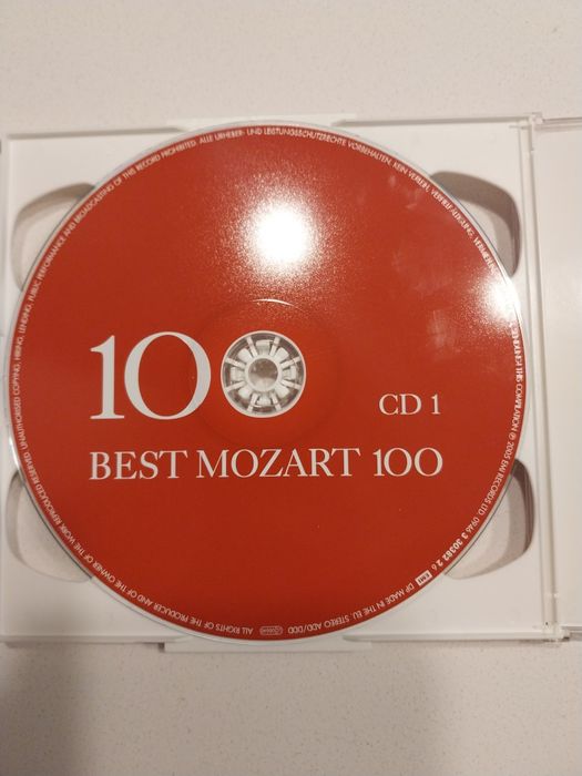 Conjunto de 6 CDs top 100 Mozart