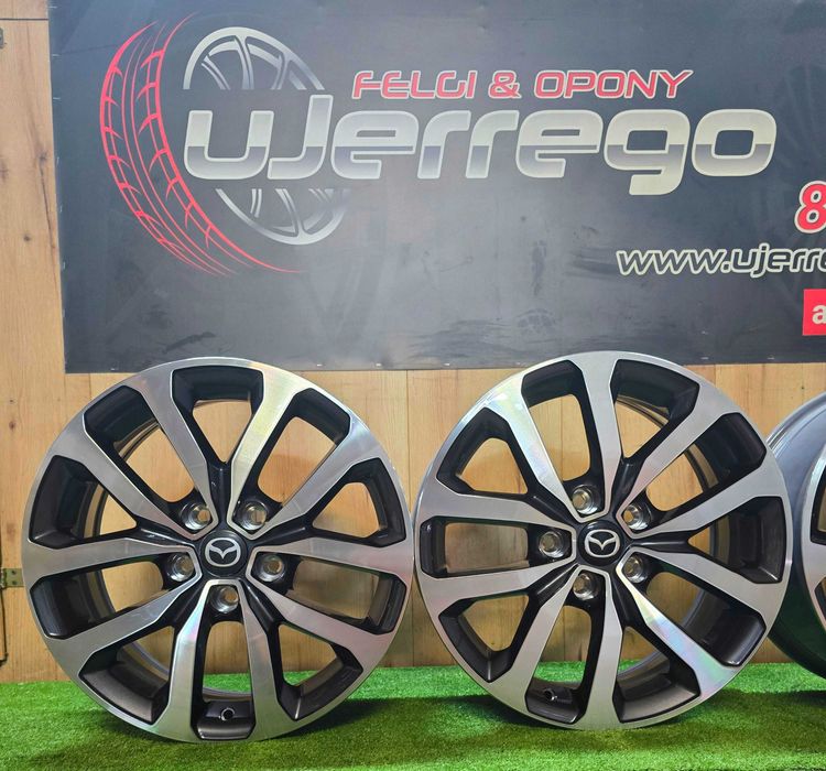 NOWE ALUFELGI MAZDA 17x5x114,3 - Mazda3,Mazda5,Mazda6 Cx30,Cx3,Cx5,Cx7