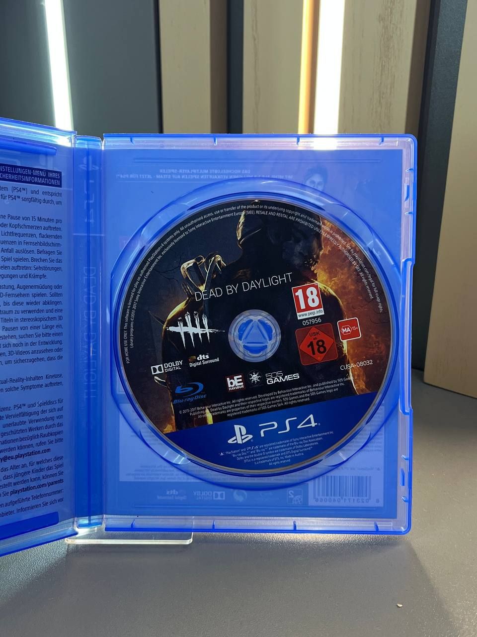 Ігровий диск на PS4, Playstation 4 Dead by Daylight