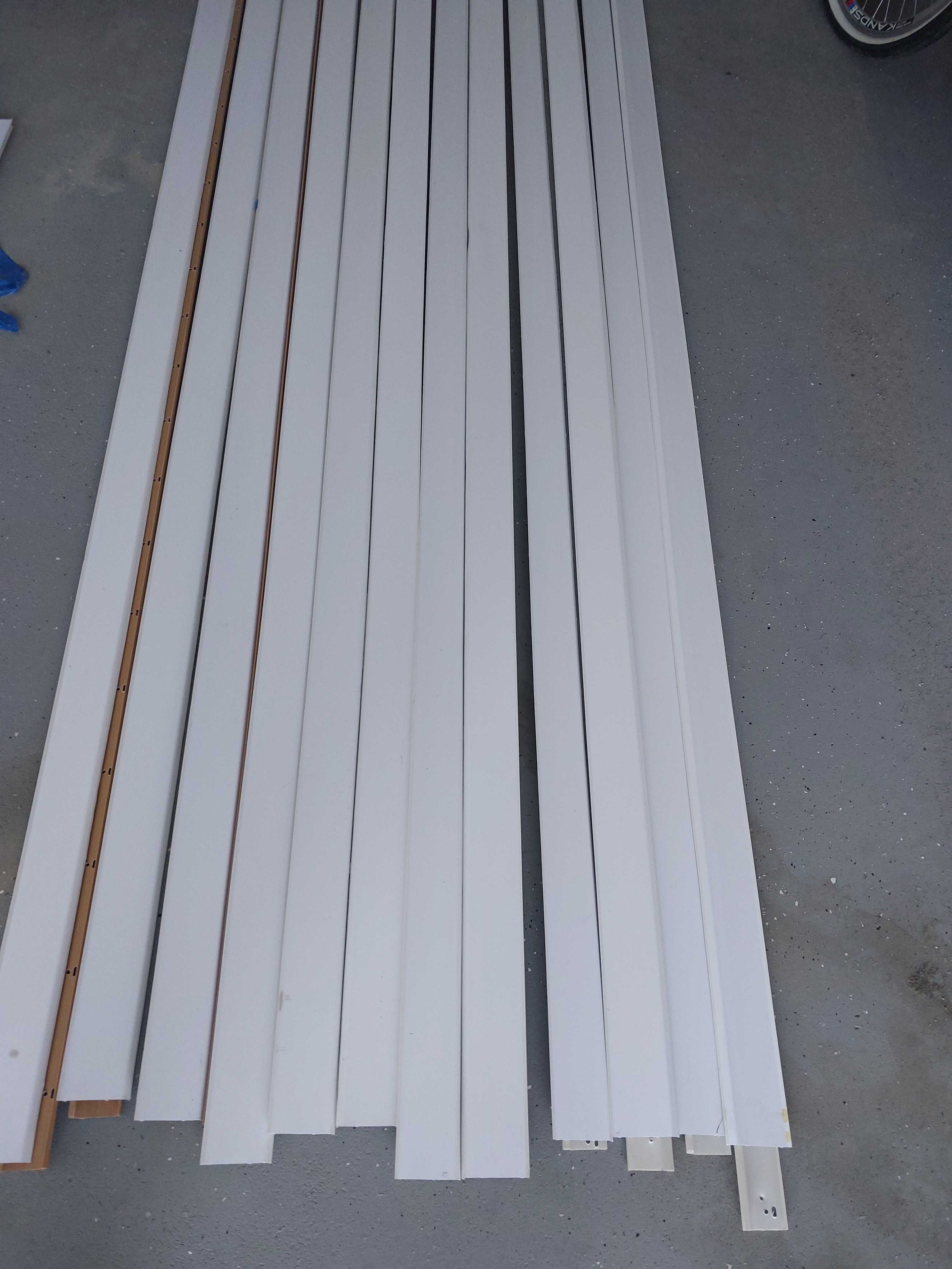 Listwy przypodłogowe białe EVO KORNER 7cm 2,5m