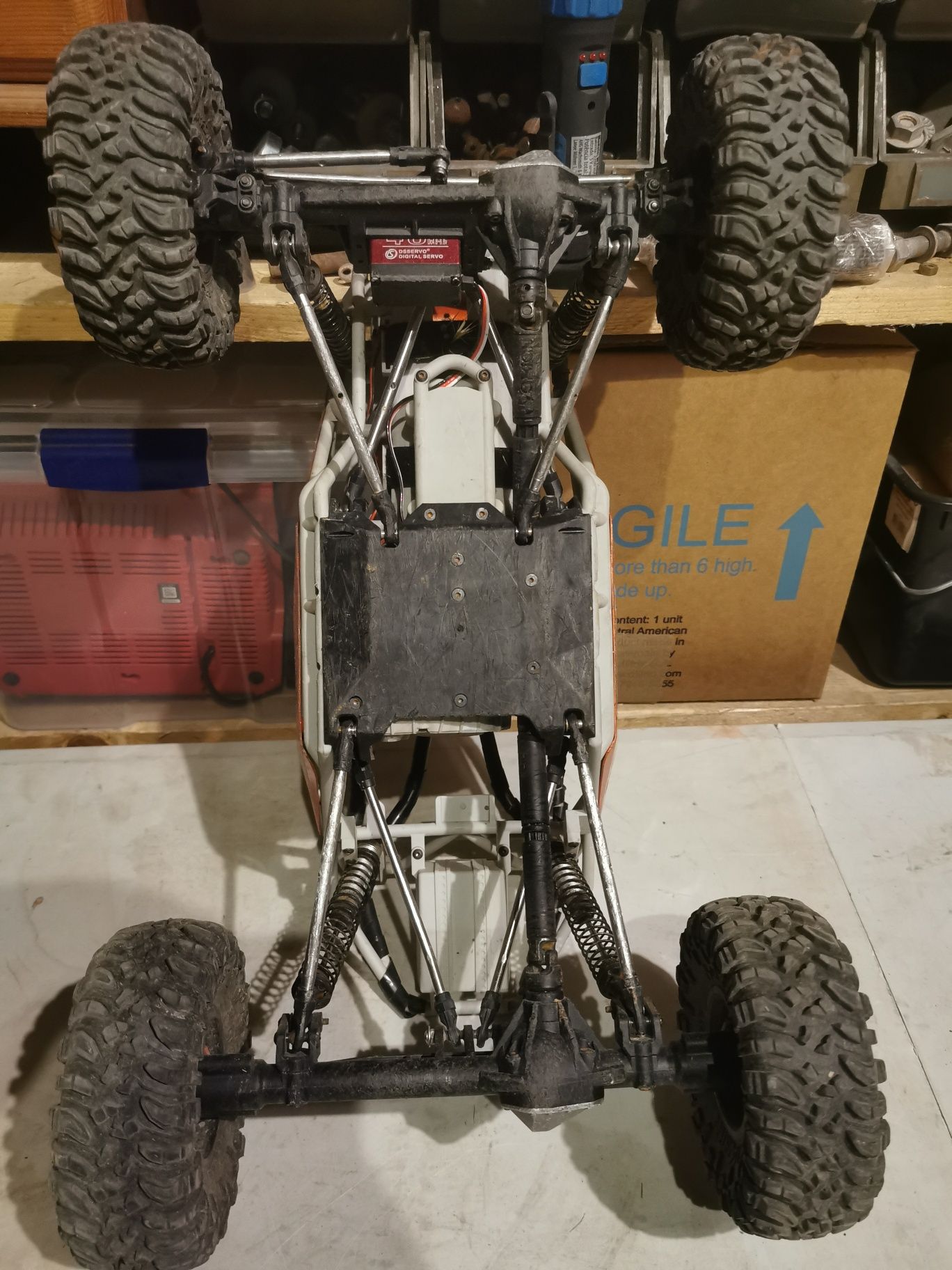 Axial ryft rbx 10 dedicado rc crawler