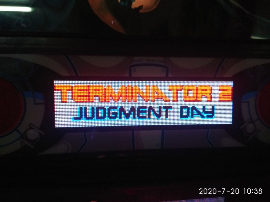 Flipper pinball ecran cores