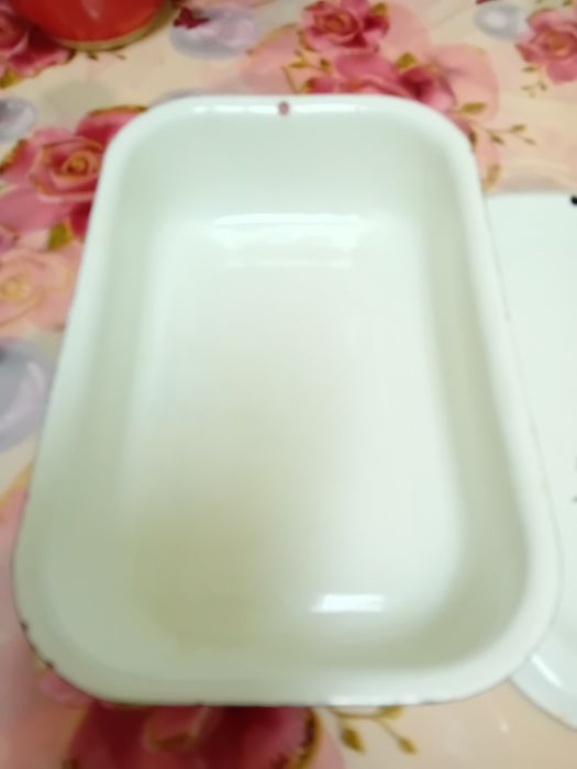 Лоток емальований, посуд кухонний