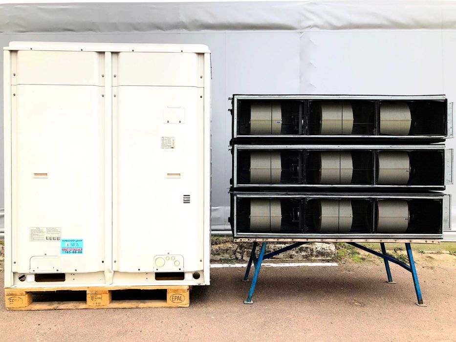 Інверторний кондиціонер на 550 м²‼️(-20 С) канальний касетний Монтаж!