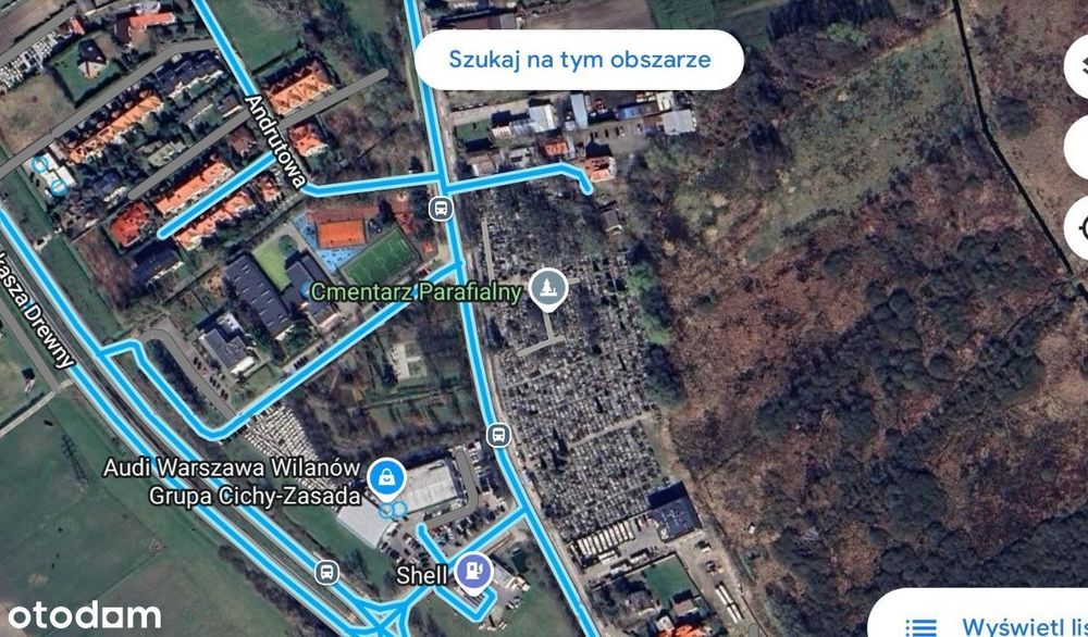 Wilanów-Powsin Rolna 2 ha