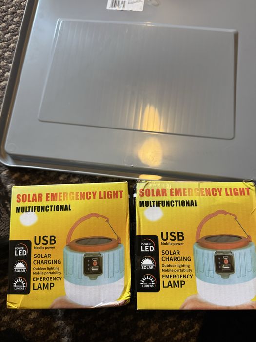 Lampy solarne na baterie solarne