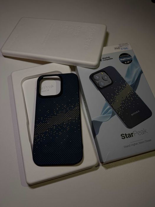 Чохол Pitaka MagEZ Case 4 StarPeak Milky Way Galaxy for iPhone 15 Pro