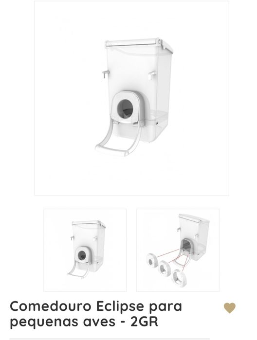 Comedouro 2 GR usados em bom estado...