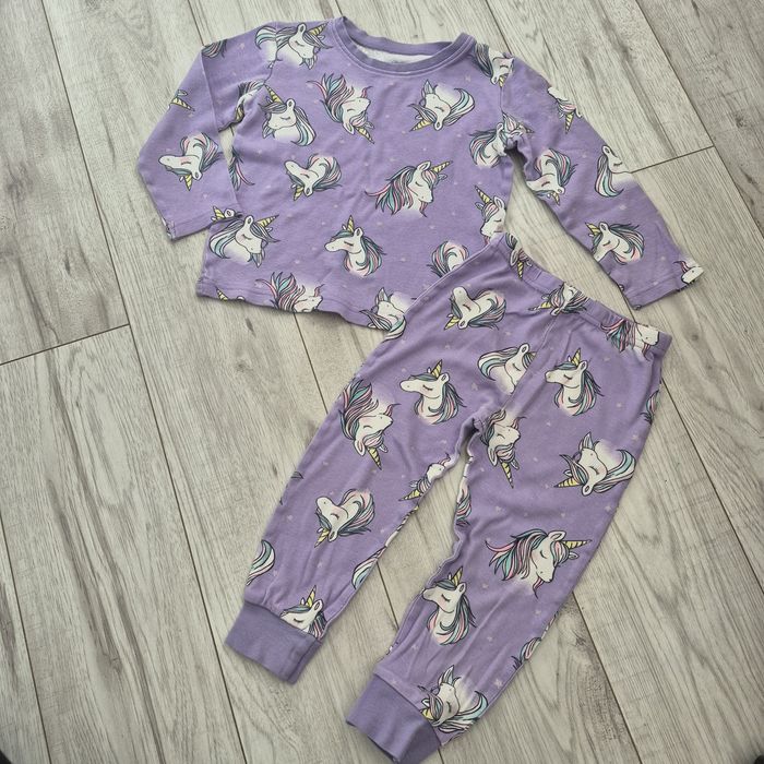 Piżamka dla dziewczynki, jednorożce, Dunnes Stores, r 104